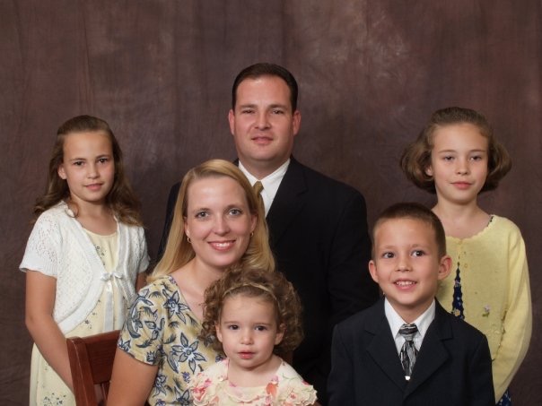 Shelby Family in Kenya, family picture from 2006.